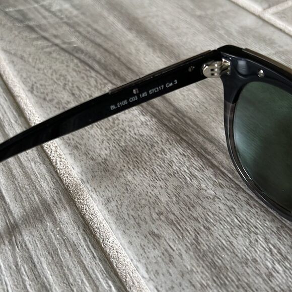 Balmain Paris Black/Grey/Silver Sunglasses Glasses main image 6